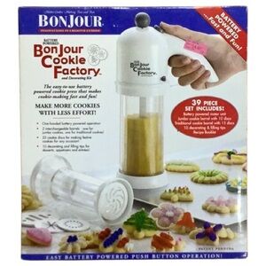 Bonjour Cookie Factory - White
